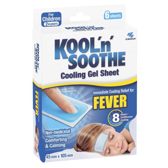 Kool n Soothe Fever Children 6 Sheets