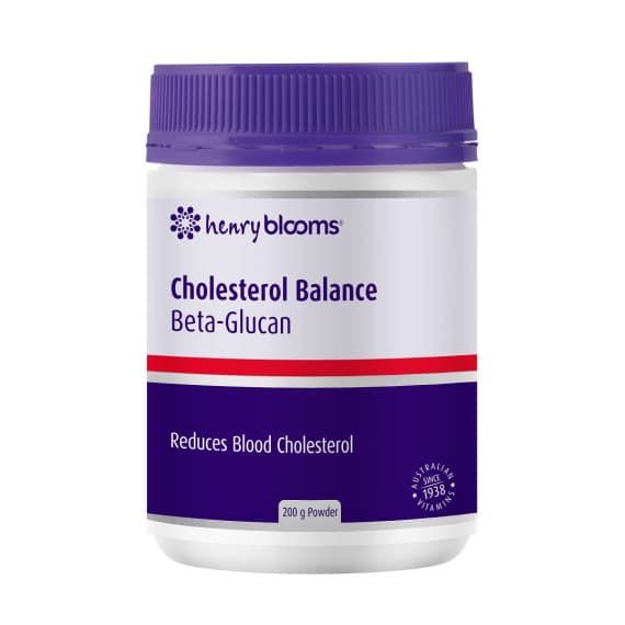 Henry Blooms Cholesterol Balance Beta Glucan Powder 200g