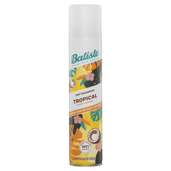 Batiste Dry Shampoo Tropical 200ml hair refresh solution at Pharmacy Direct