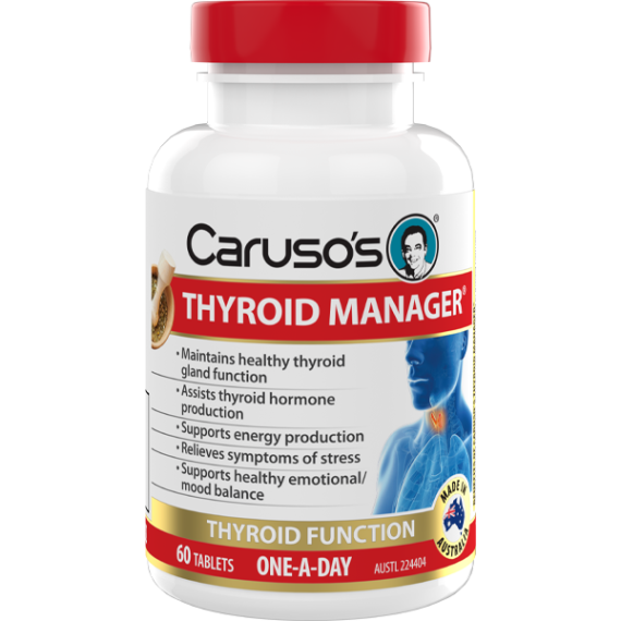Carusos Thyroid Manager 60 Tablets