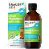 Brauer Kids Liquid Multivitamin with Iron 200ml