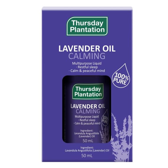 Thursday Plantation Lavender Oil 50ml for calming aromatherapy - Pharmacy Direct