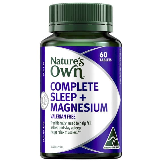 Natures Own Complete Sleep plus Magnesium 60 Tablets
