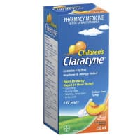 Claratyne Childrens Syrup 1 to 12 Years Peach 150ml