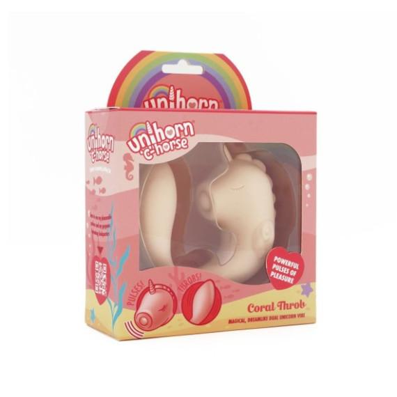 Unihorn Massager C Horse Coral Throb