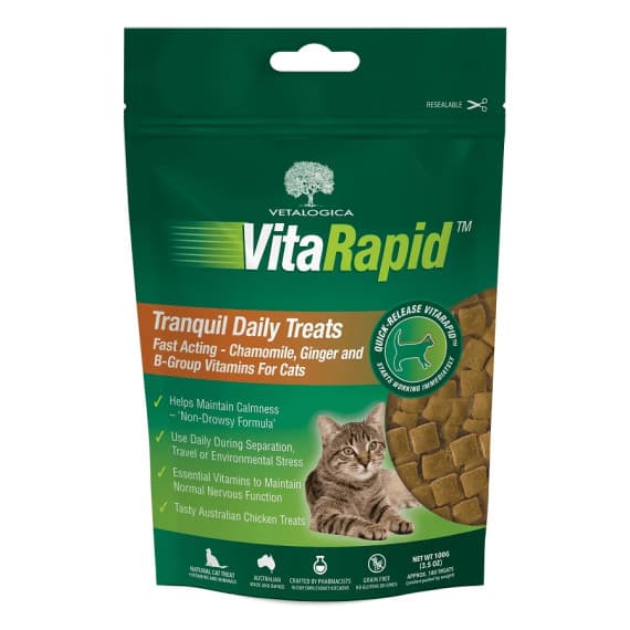 Vetalogica VitaRapid Tranquil Daily Treats For Cats 100g