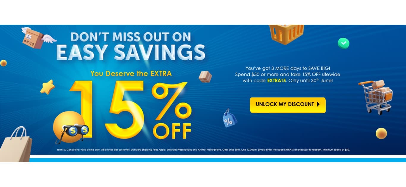 Pharmacy Direct Blog: June Sale – Extra 15% Off Guide