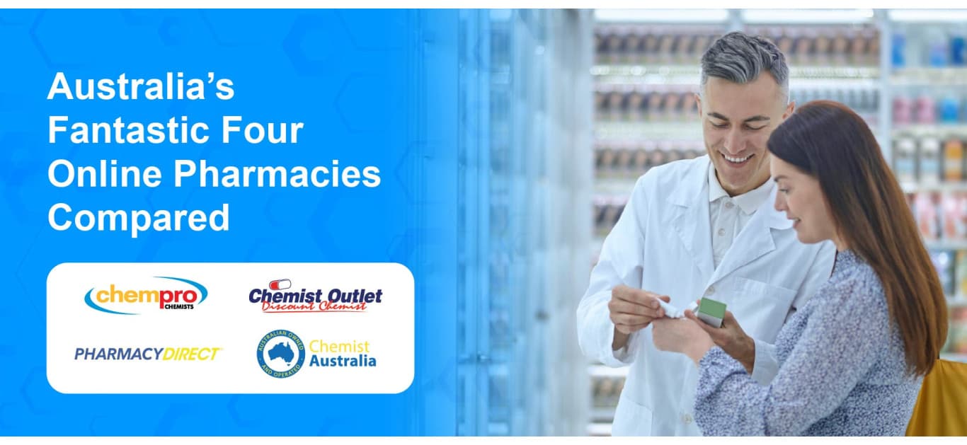 Australia’s Fantastic Four Online Pharmacies Compared