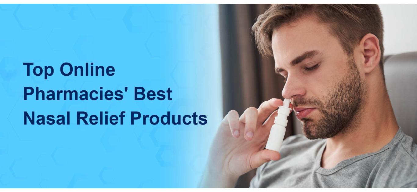 Top Online Pharmacies' Best Nasal Relief Products