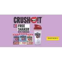 Get a FREE Shaker automatically added to cart when you purchase Crush It hunger crushing shake