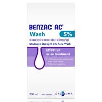 Benzac AC Wash 5 Percent 200ml