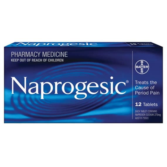Buy Naprogesic 275mg 12 Tablets Online Pharmacy Direct AU