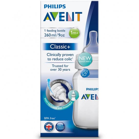 Buy Avent Classic Plus Feeding Bottle 260ml 1 Pack Online Pharmacy Direct AU