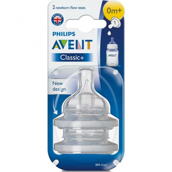 Buy Avent Anti colic Newborn Teat 0m Plus 2 Pack Online Pharmacy Direct AU