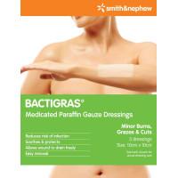 Bactigras 10cm X 10cm 3 Pack