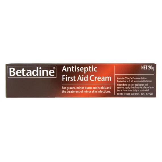 Betadine Antiseptic First Aid Cream 20g