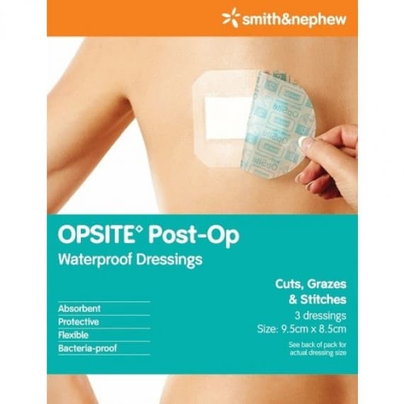 Opsite Post-Op 3 Pack - Wound protection and healing support - Pharmacy Direct
