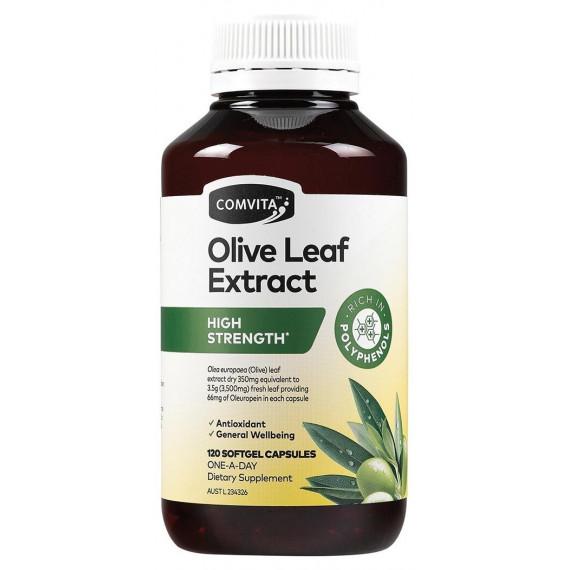 Comvita Olive Leaf Extract High Strength 120 Capsules