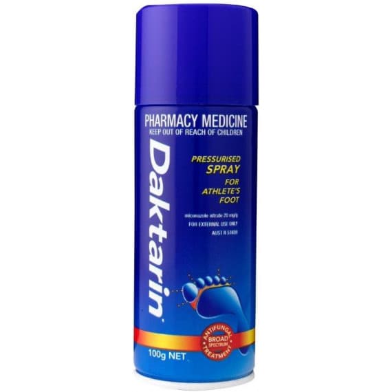 Buy Daktarin Spray Powder 100g Online Pharmacy Direct AU