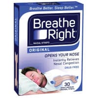 Breathe Right Nasal Strips Small/Med 30 Original Strips