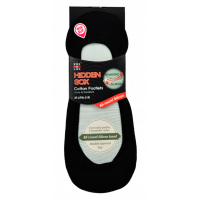 Sox and Lox Ladies Low Hidden With Silicon Band Socks Black Size 5 to 9