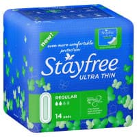 Stayfree Ultra Thin Regular No Wings 14 Pads