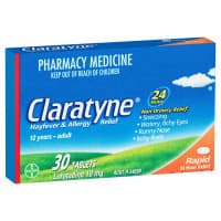 Claratyne Rapid 30 Tablets