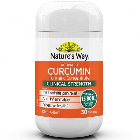 Nature's Way Activated Curcumin 30 Tablets - Buy Online at Pharmacy Direct