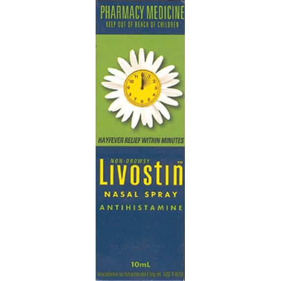 Livostin Antihistamine Hayfever Nasal Spray 10ml