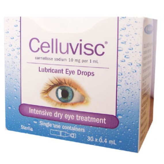 Celluvisc Eye Drops 0.4ml 30 Pack for dry eye relief – Pharmacy Direct