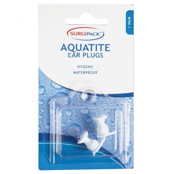 Surgipack Aquatite Ear Plugs 1 Pair for Comfortable Ear Protection - Pharmacy Direct