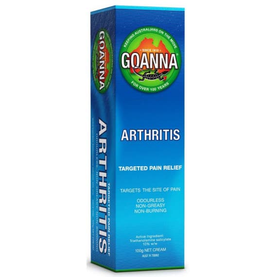 Goanna Arthritis Cream 100g for joint pain relief – Pharmacy Direct