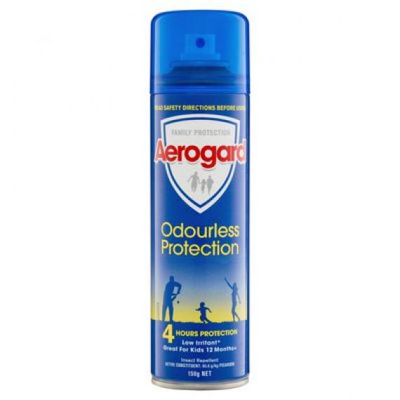 Aerogard Odourless Protection 150g insect repellent available at Pharmacy Direct