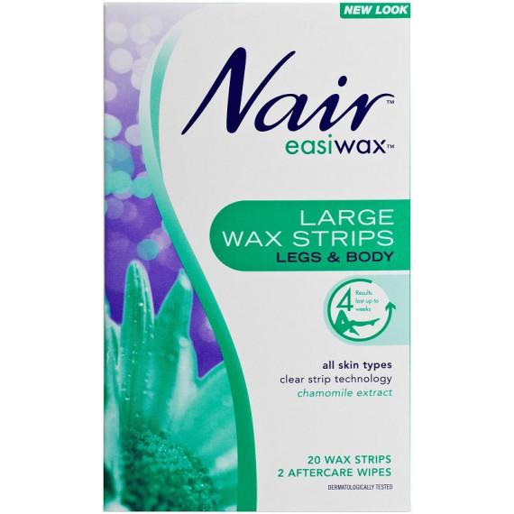 Nair Easiwax Large Wax Strips 20 Pack