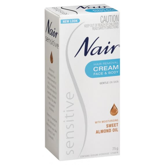 Nair Sensitive Hair Removal Cream 75g