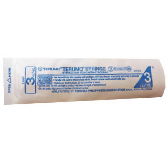 Terumo Syringe 3ml Luer Lock precision medical use - Pharmacy Direct