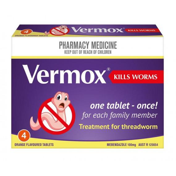 Vermox 4 Tablets