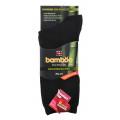 Sox and Lox Ladies Everyday Diabetic Friendly Bamboo Socks Black Size 2 to 8