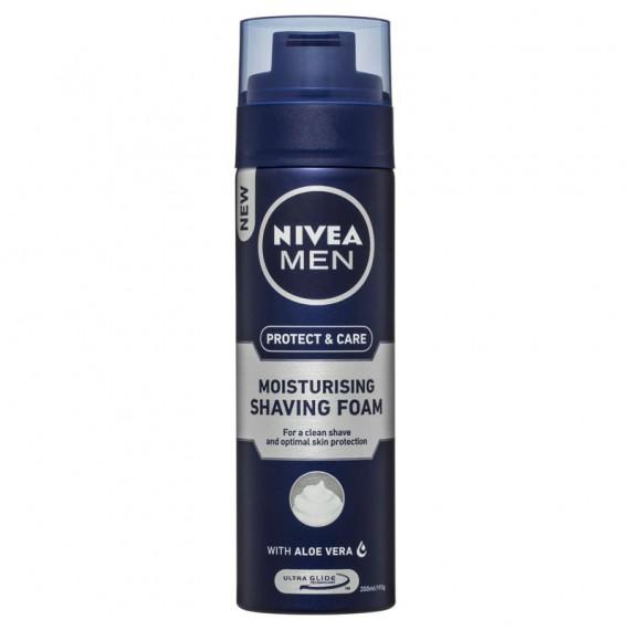 Nivea Men Protect & Care Moisturising Shaving Foam 200ml