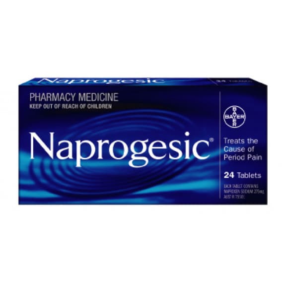 Naprogesic Period Pain 24 Tablets