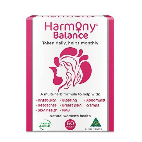 Harmony Balance 60 Tablets for PMS and hormone support – Pharmacy Direct