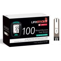 LifeSmart Two Plus Blood Glucose Test Strips 100 Pack