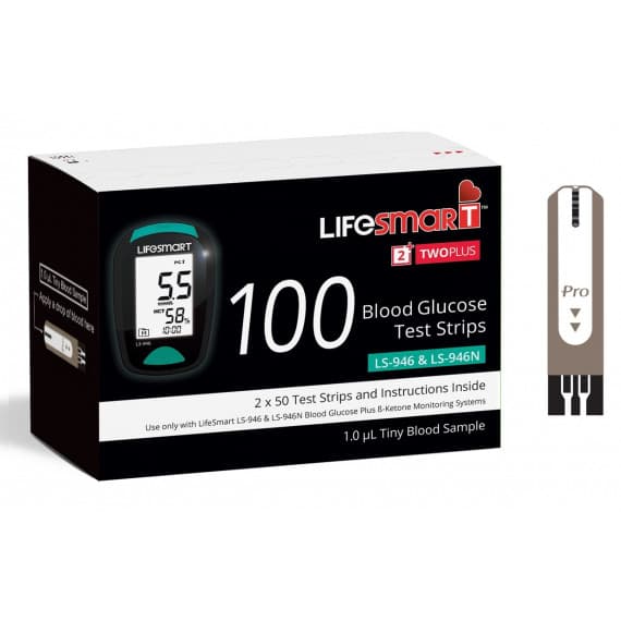 Lifesmart Blood Glucose Test Strips 100 Pack accuracy and convenience - Pharmacy Direct