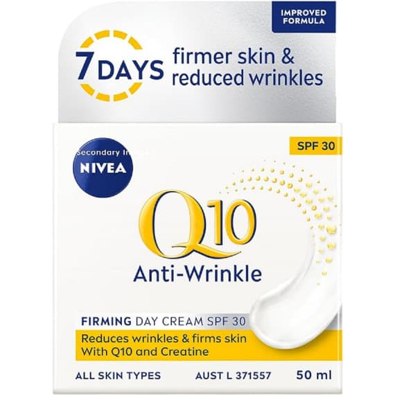 Buy Nivea Q10 Anti Wrinkle Day Cream SPF 30 50ml Online Pharmacy Direct AU