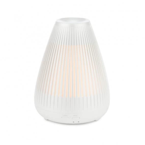 Lively Living Aroma Flare Diffuser Metallic White for home relaxation at Pharmacy Direct