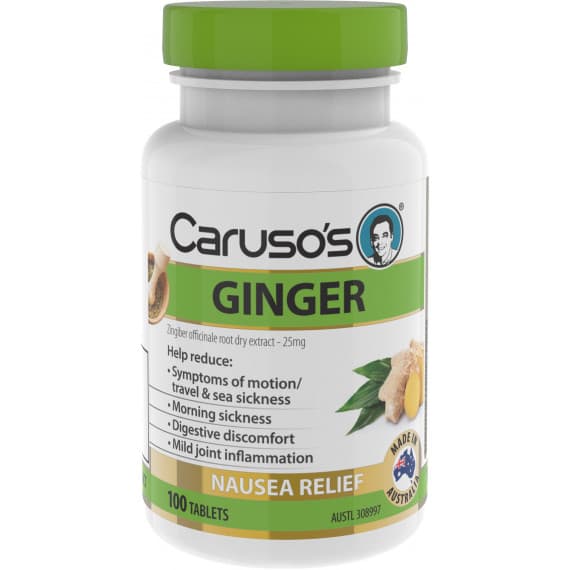 Carusos Ginger 100 Tablets