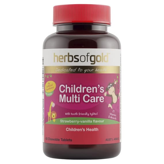 Herbs of Gold Children's Multi-Care 60 Tablets at Pharmacy Direct