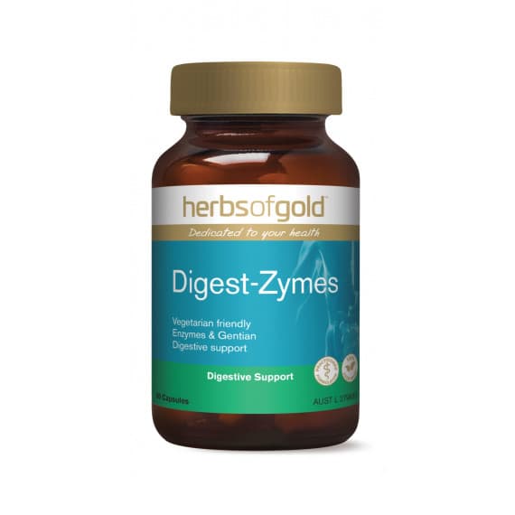 Herbs of Gold Digest Zymes 60 Capsules