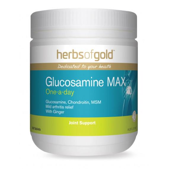 Herbs of Gold Glucosamine Max 180 Tablets - Buy Online at Pharmacy Direct