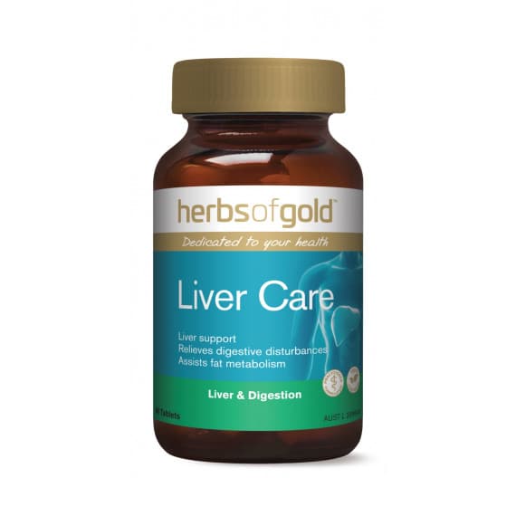 Herbs of Gold Liver Care 60 Tablets to support liver health at Pharmacy Direct